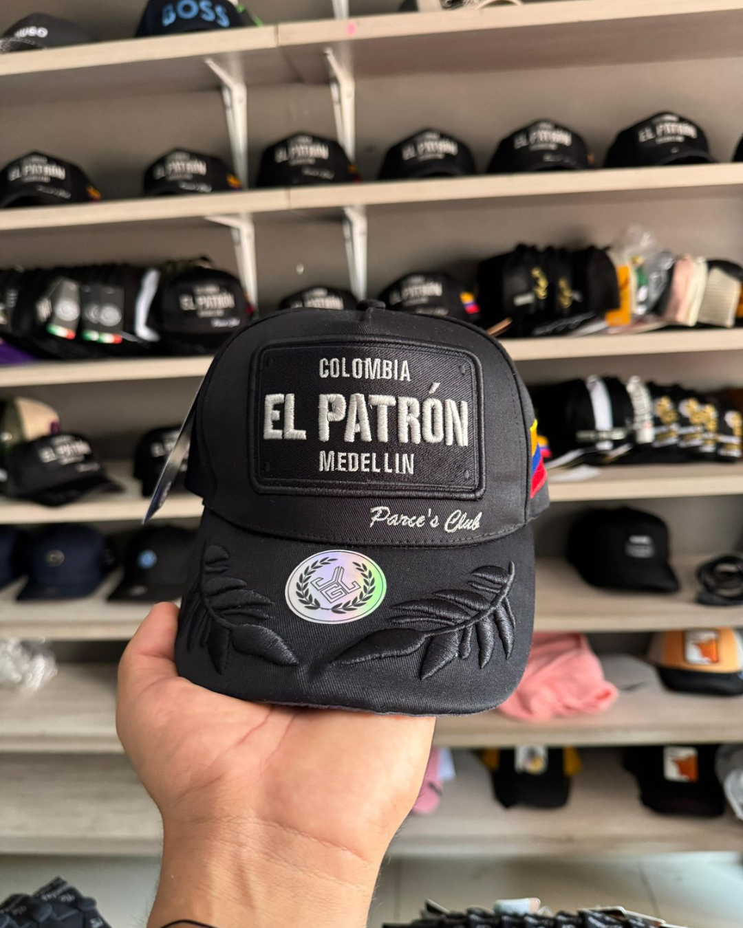 Gorra Belica El Patron (Pablo Escobar)