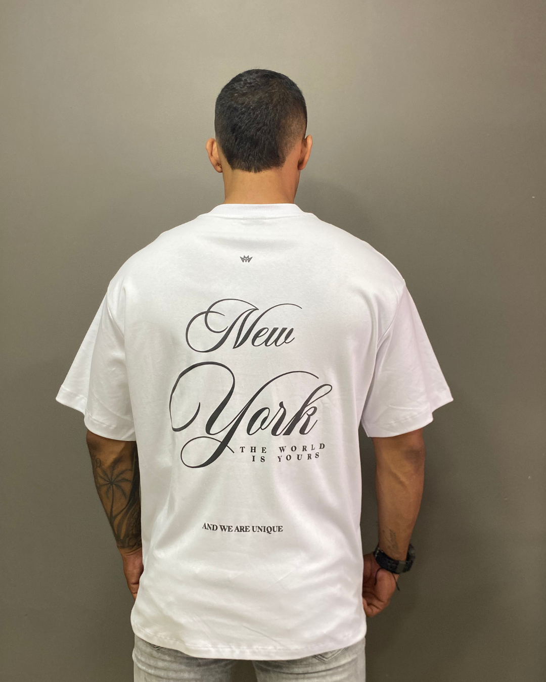 CAMISETA OVERSIZE BLANCA 280GM CALIDAD PREMIUM