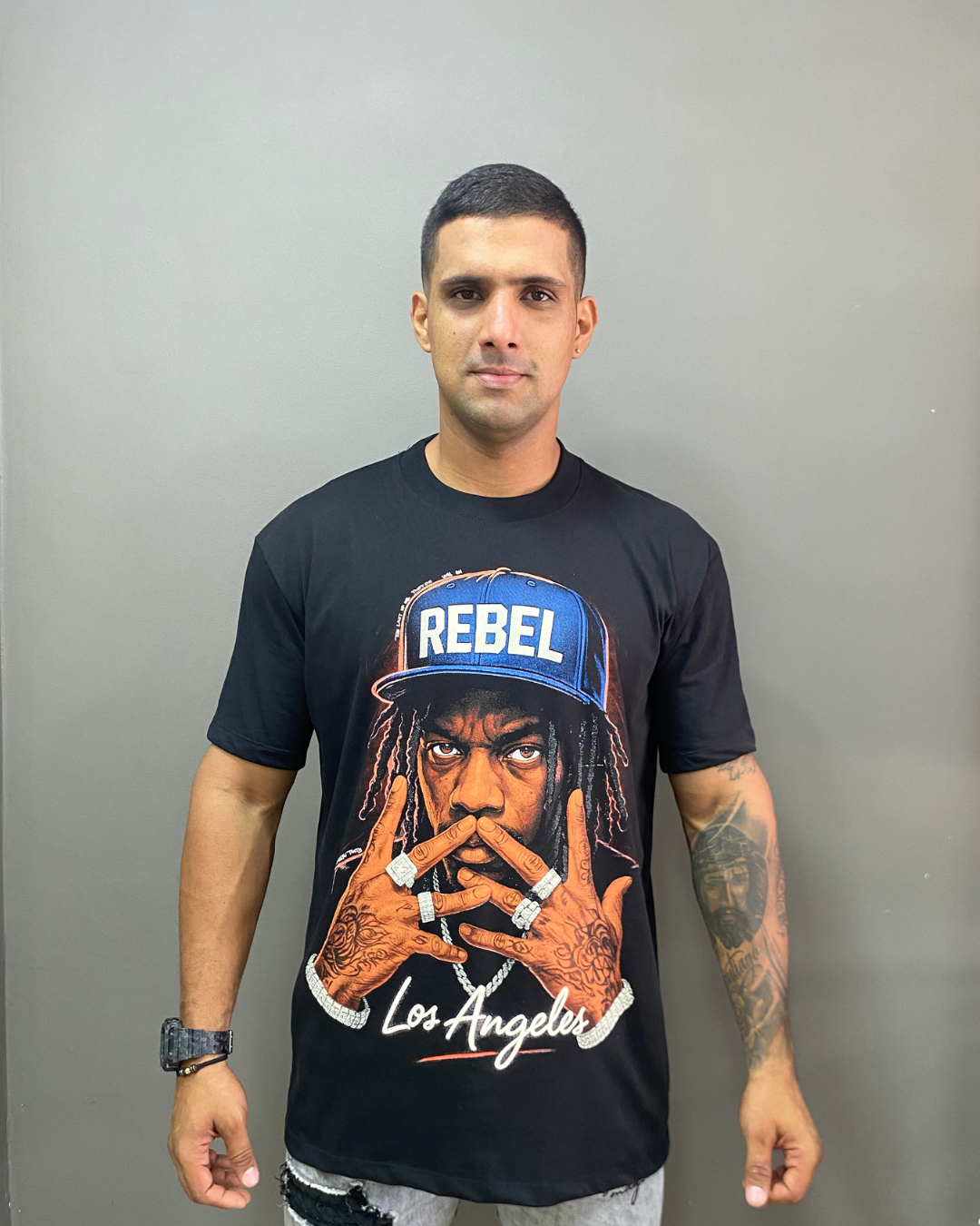 CAMISETA RAP CALIDAD PREMIUM 280GM