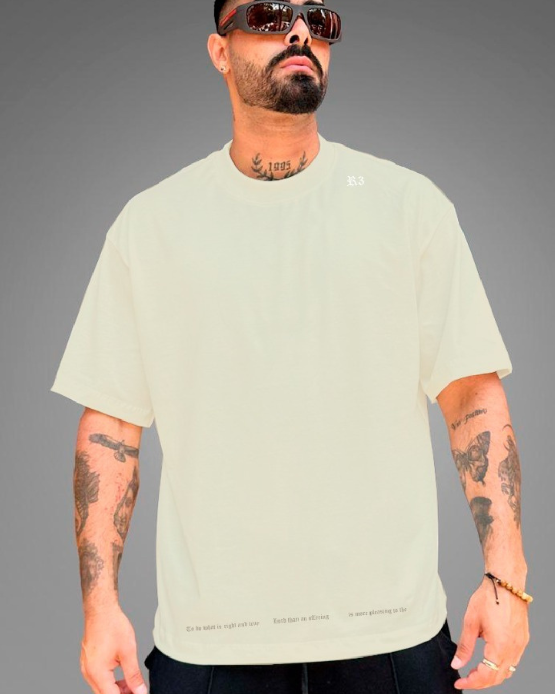 CAMISETA OVERSIZE CALIDAD PREMIUM 280GM VIRGEN