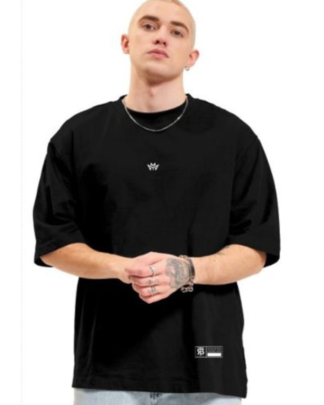 CAMISETA OVERSIZE ESTAMPADA MÁSCARA 280GM CALIDAD PREMIUM