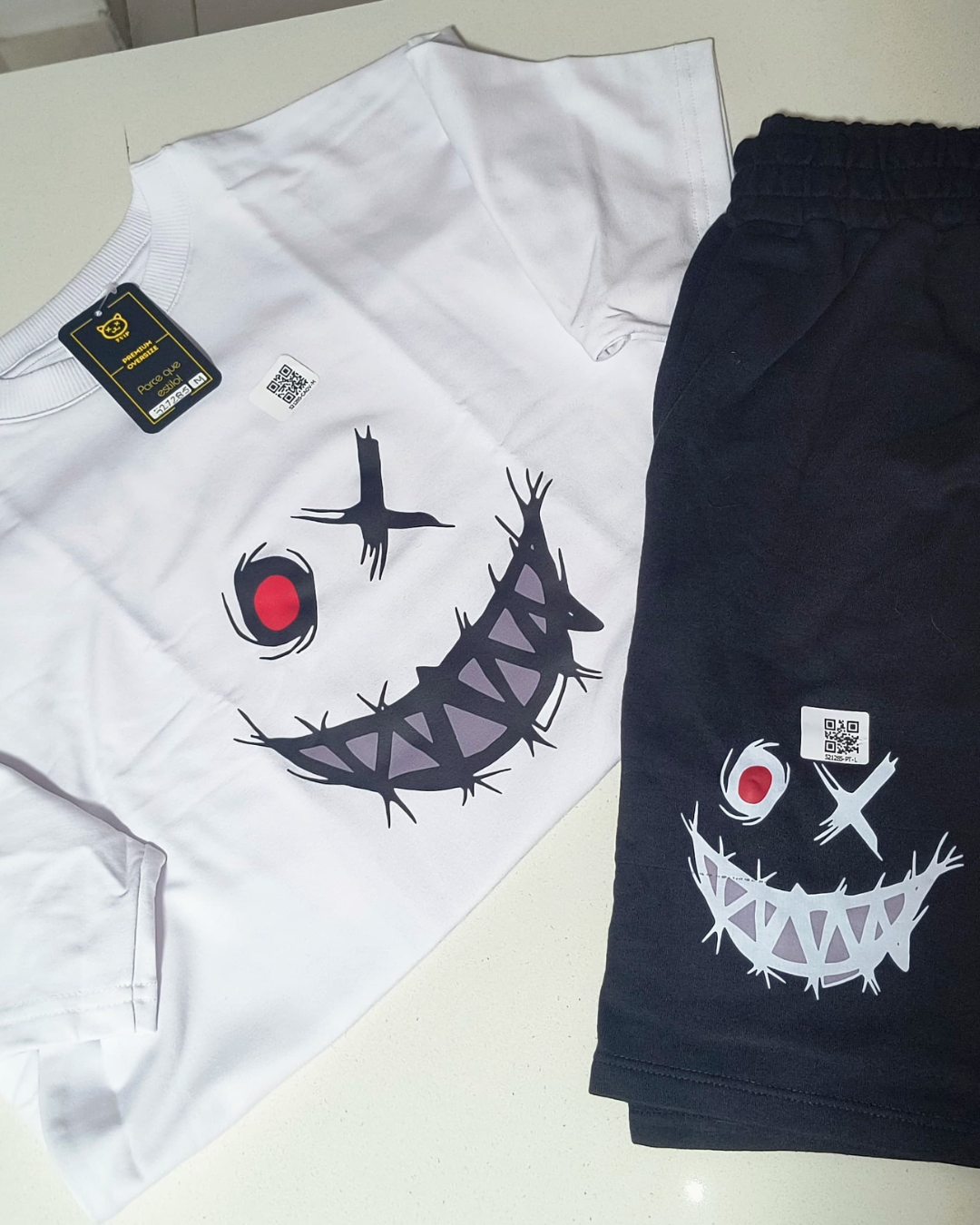 CONJUNTO CAMISETA + PANTALONETA CARITA