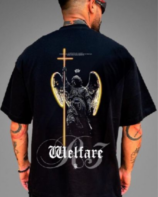 CAMISETA OVERSIZE 280GM CALIDAD PREMIUM ANGEL CRUZ