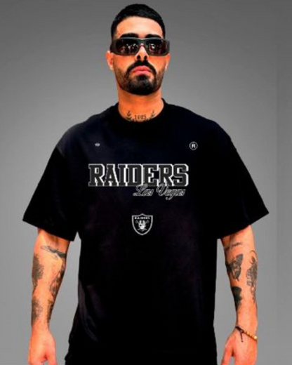 CAMISETA OVERSIZE NEGRA 60 280GM CALIDAD PREMIUM