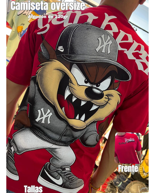 CAMISETA ESTAMPADA 220GM CALIDAD PREMIUM TASMANIA