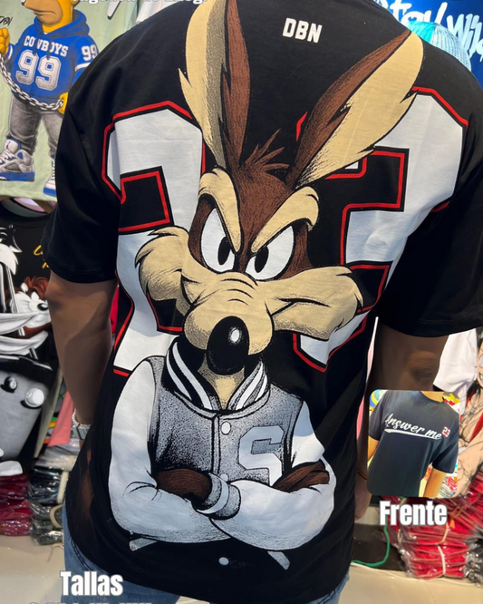 CAMISETA ESTAMPADA 220GM CALIDAD PREMIUM COYOTE