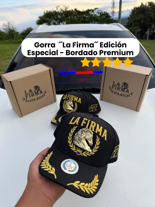 GORRA LA FIRMA BORDADA (Edición Especial)